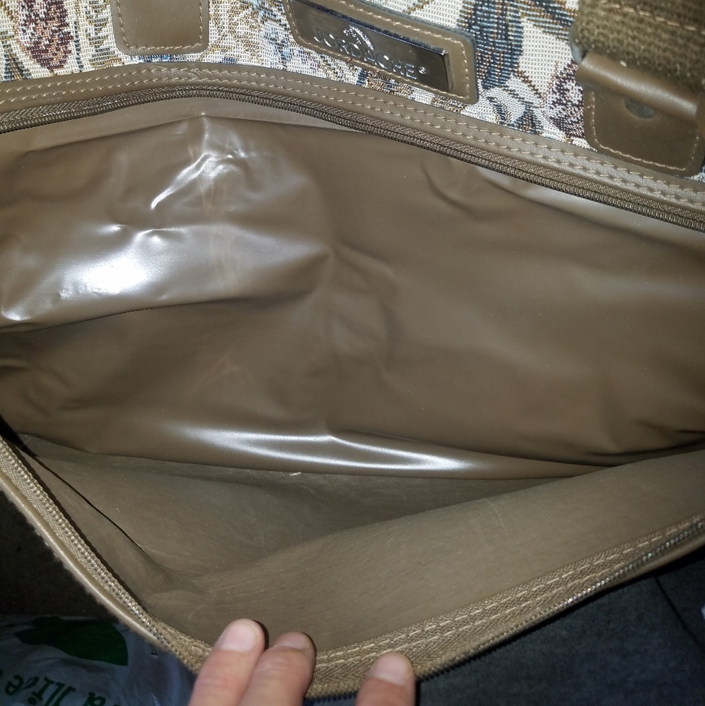 Vintage Jordache Floral Overnight Travel Bag - Picture 5 of 5